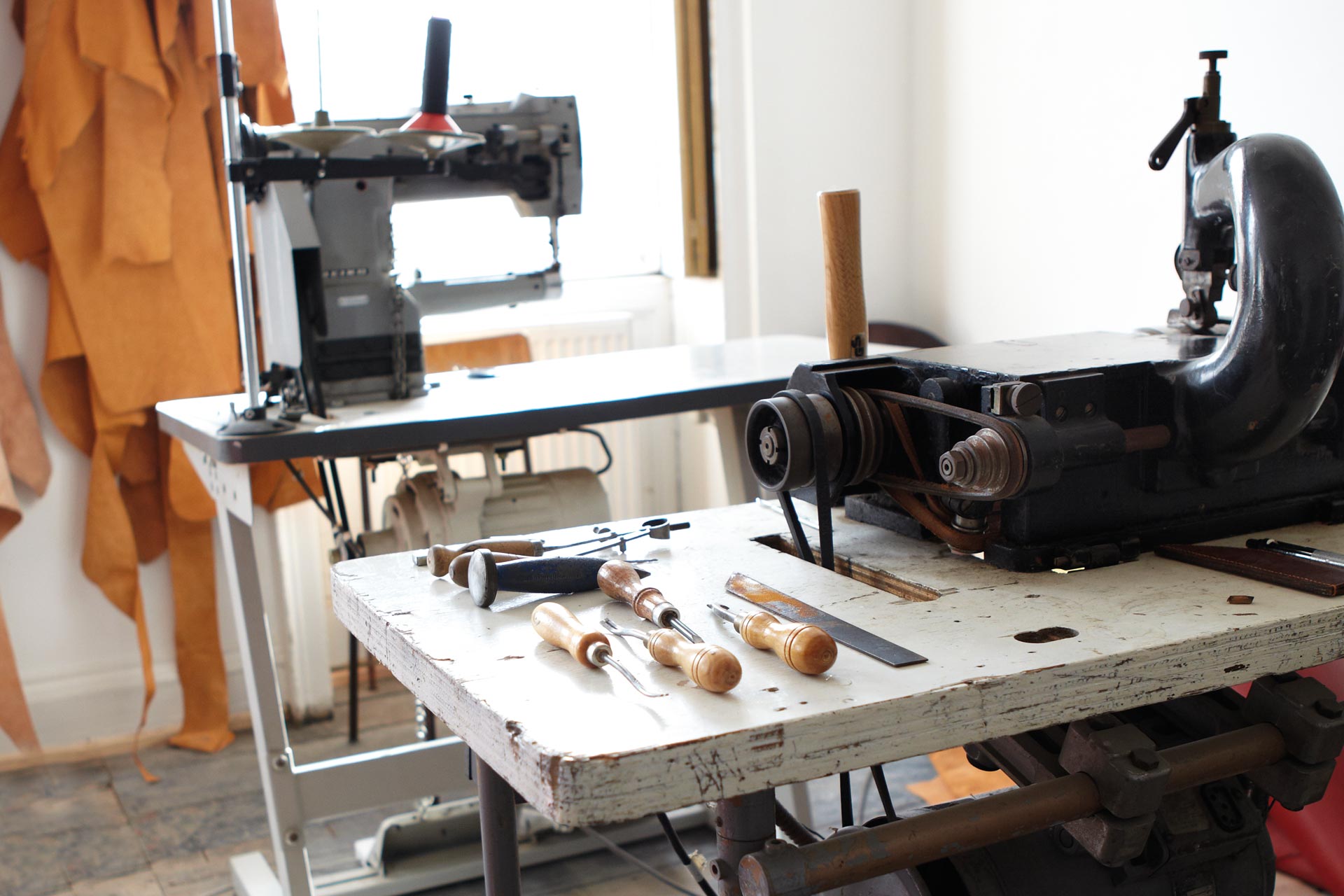 Bespoke & Bounds' Leather Working Studio